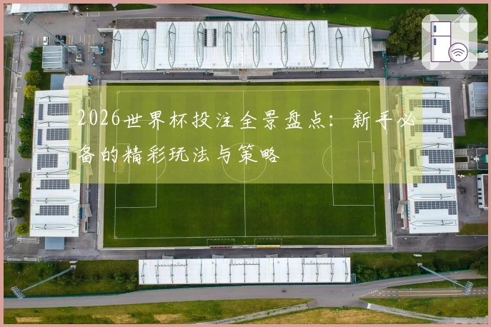 2026世界杯投注全景盘点：新手必备的精彩玩法与策略